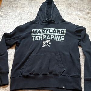 47 Brand Maryland Terrapins Black Hoodie